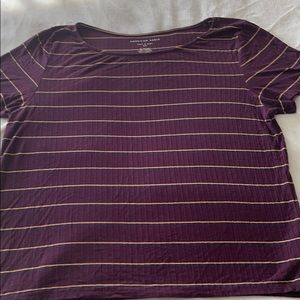 American Eagle striped tee